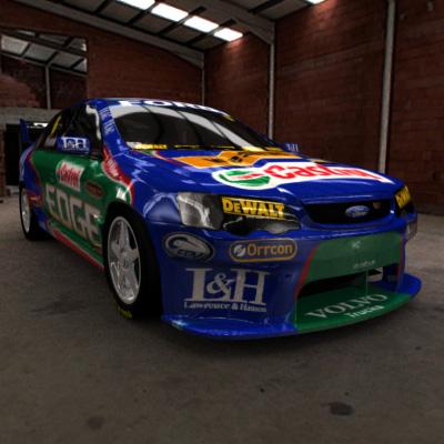 3D Model of 2009 Australian V8 Supercar - 3D Render 1